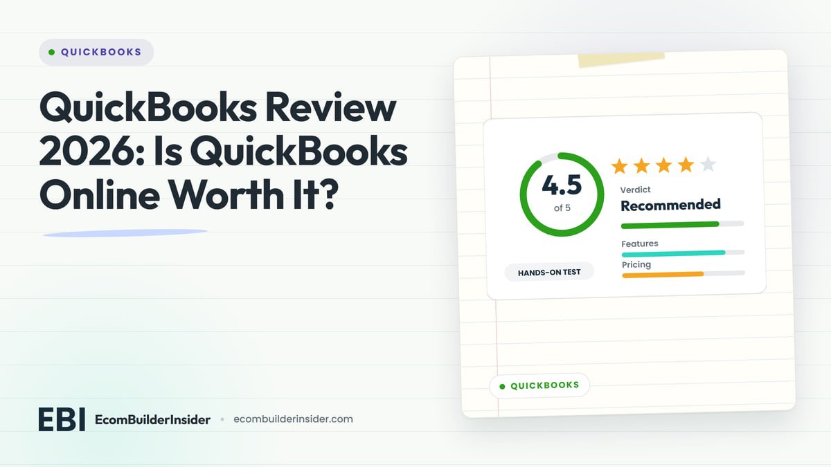 QUICKBOOKS REVIEW Review Scorecard With A Rating Ring, Stars And Score Bars For Quickbooks