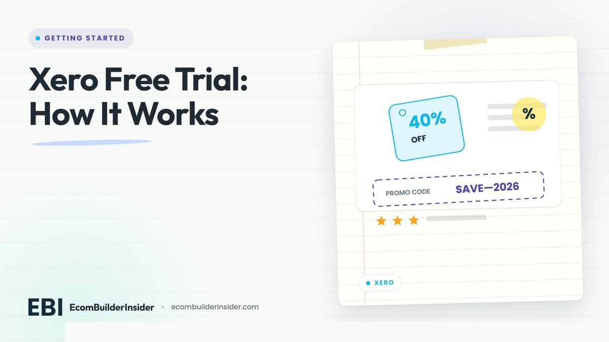 XERO FREE TRIAL Price Tag And Coupon Graphic For The Xero Free Trial Guide