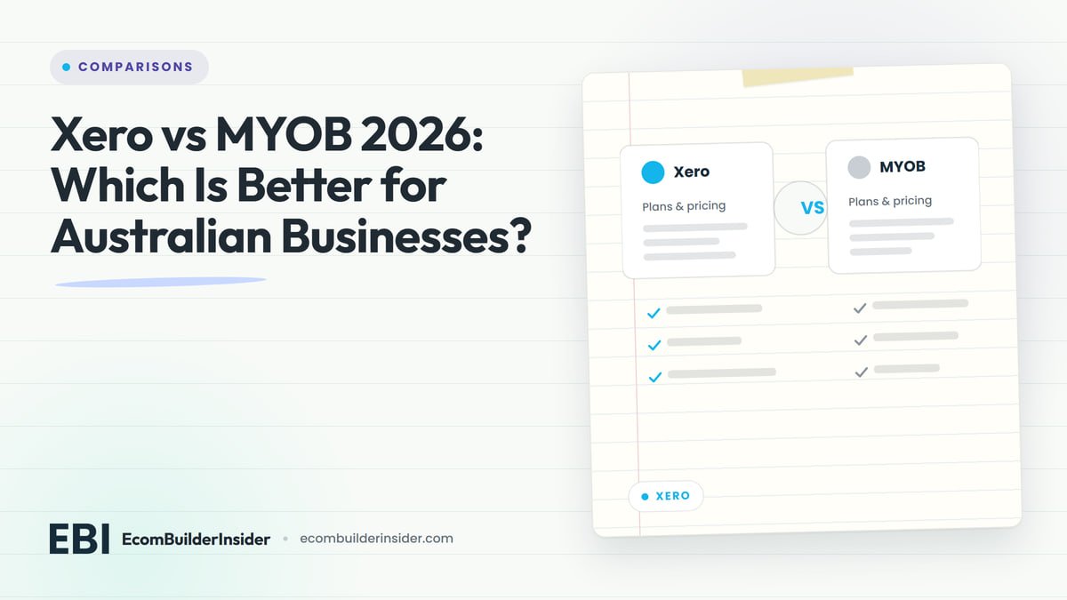 XERO VS MYOB Two Software Panels Side By Side With A Vs Badge, Comparing Xero And Myob
