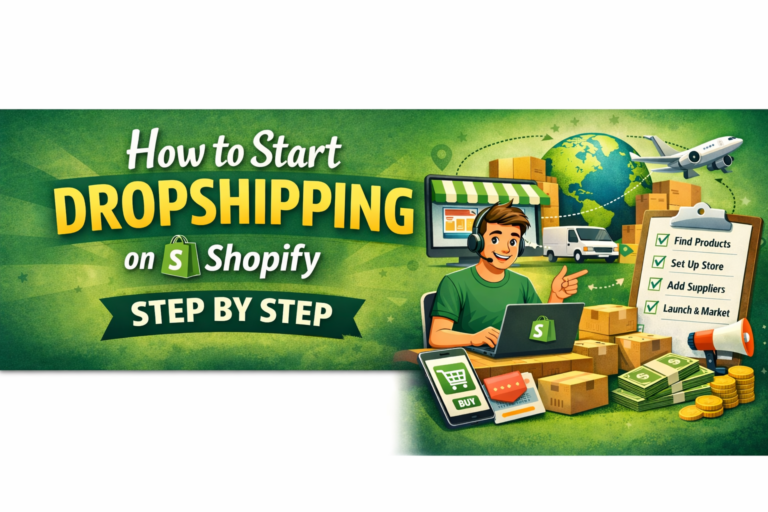 How To Start Dropshipping On Shopify Step By Step