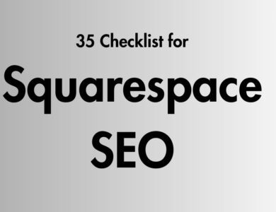 Checklist for squarespace SEO