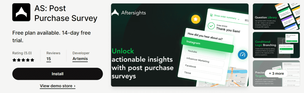 as post purchase survey