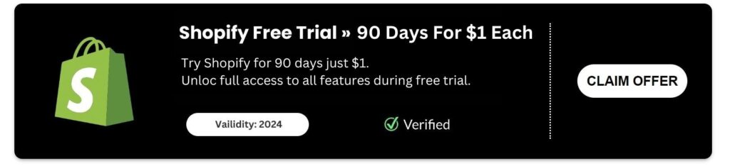 Shopify Free Trial