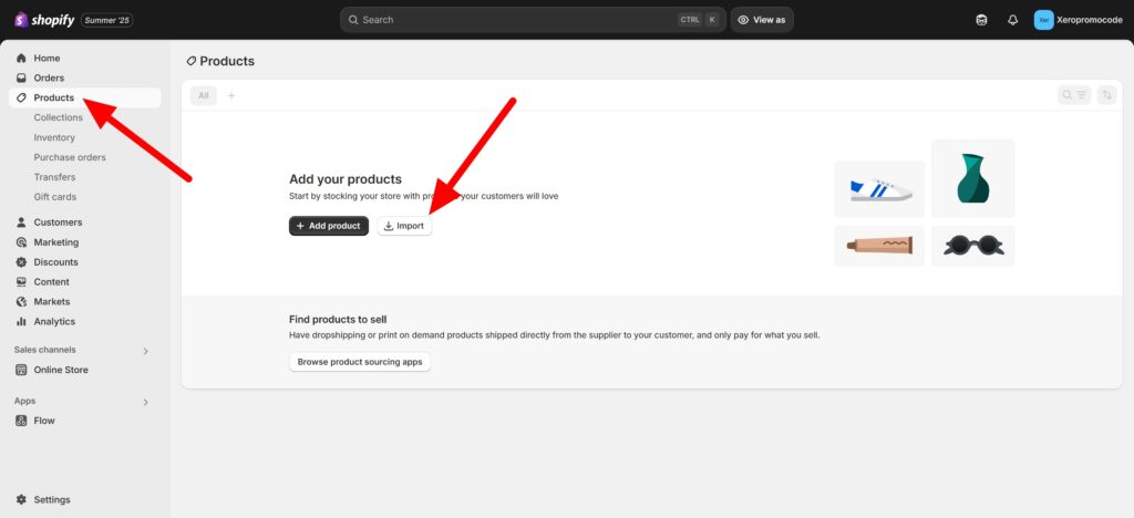 HOW TO MOVE WORDPRESS SITE TO SHOPIFY IN 2025? 4 Xeropromocode · Products · Shopify 08 04 2025 09 12 Pm