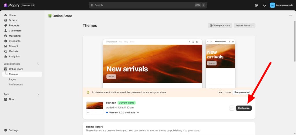 HOW TO MOVE WORDPRESS SITE TO SHOPIFY IN 2025? 6 Xeropromocode · Themes · Shopify 08 04 2025 09 18 Pm