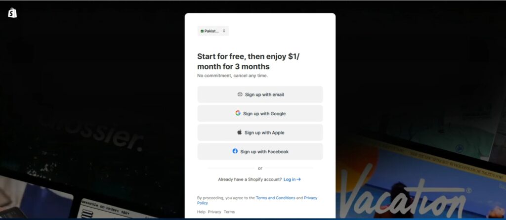 Starting Your Free Trial