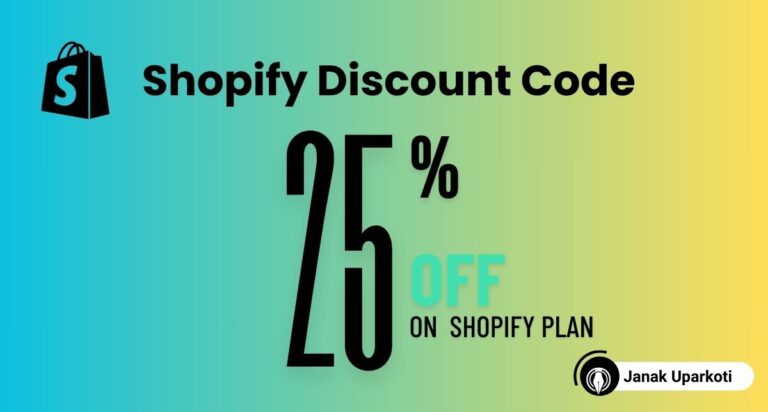 Shopify Discount & Promo Code (2025) — Get 25% OFF