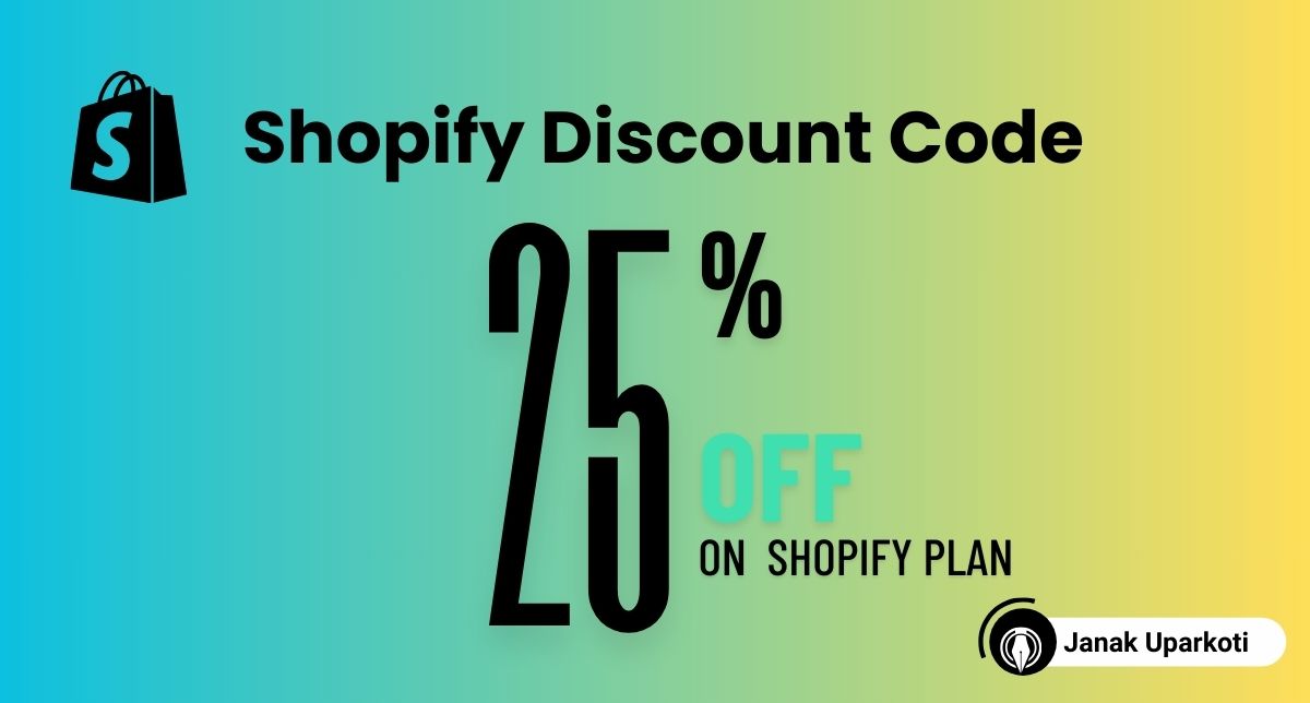 Shopify Discount & Promo Code (2025) — Get 25% OFF