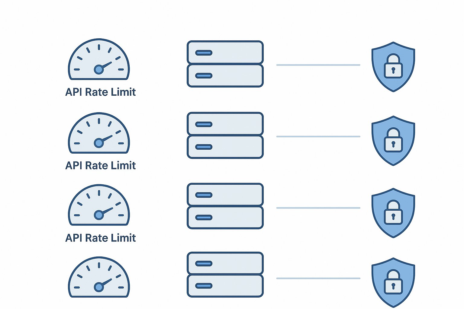 Technical specifications comparison across Shopify plans