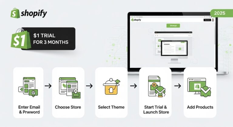 Shopify 3 Months Trial