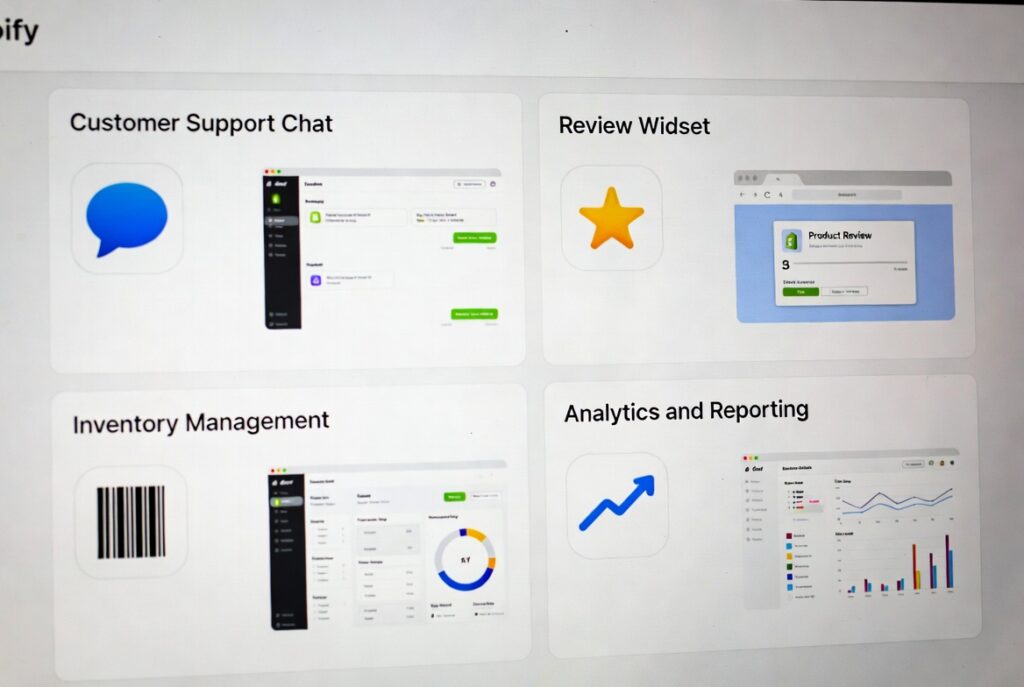 Aplicaciones esenciales de Shopify