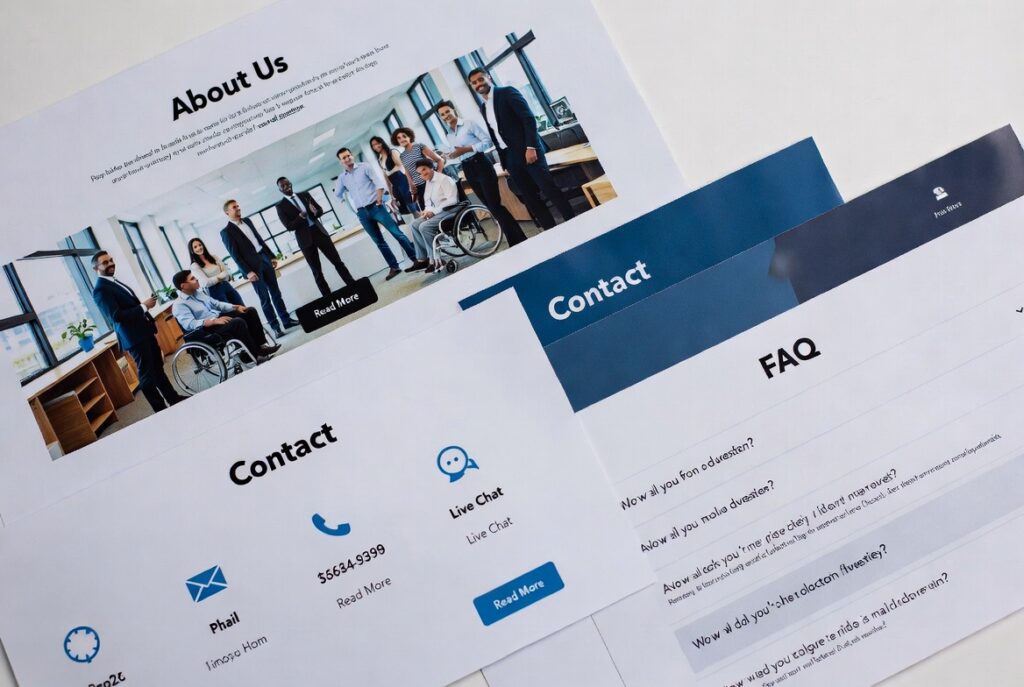 Ejemplos de páginas esenciales