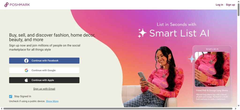 Poshmark Buy and sell fashion home decor beauty more 11 09 2025 06 01 PM