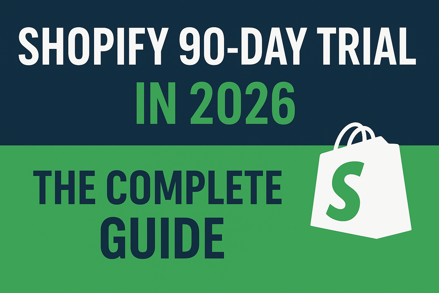 Shopify 90 days trial