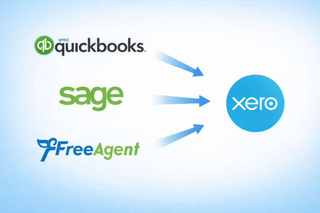 Passage de QuickBooks à Sage