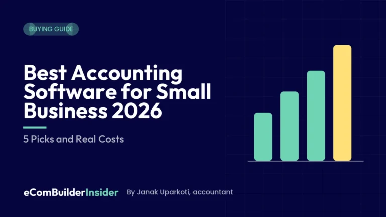 Best Accounting Software For Small Business 2026: Buying Guide By Ecombuilderinsider