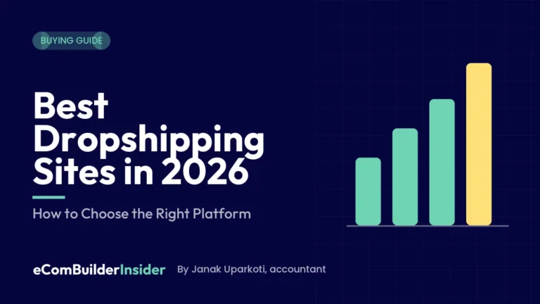 Best Dropshipping Sites In 2026: Buying Guide By Ecombuilderinsider