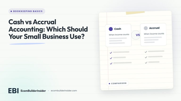 Two Panels Side By Side With A Vs Badge, Comparing The Cash And Accrual Accounting Methods