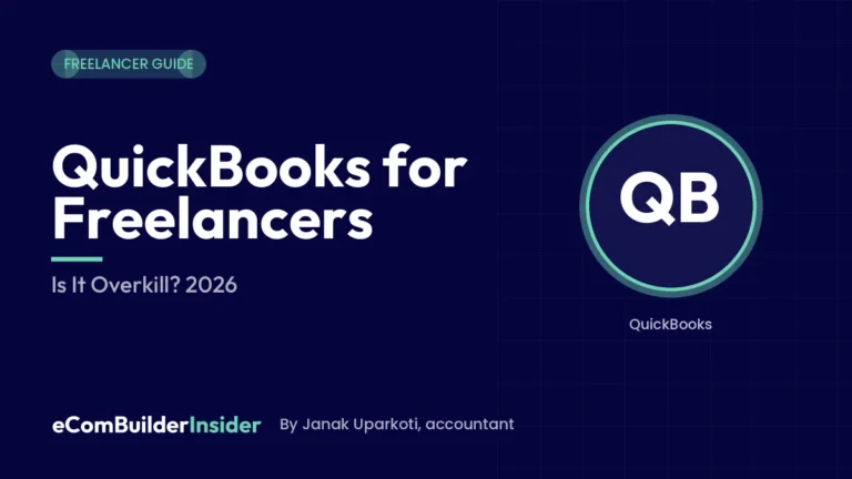 Quickbooks For Freelancers: Freelancer Guide By Ecombuilderinsider