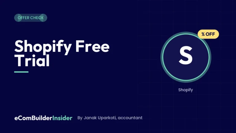 Shopify Free Trial: Offer Guide By Ecombuilderinsider
